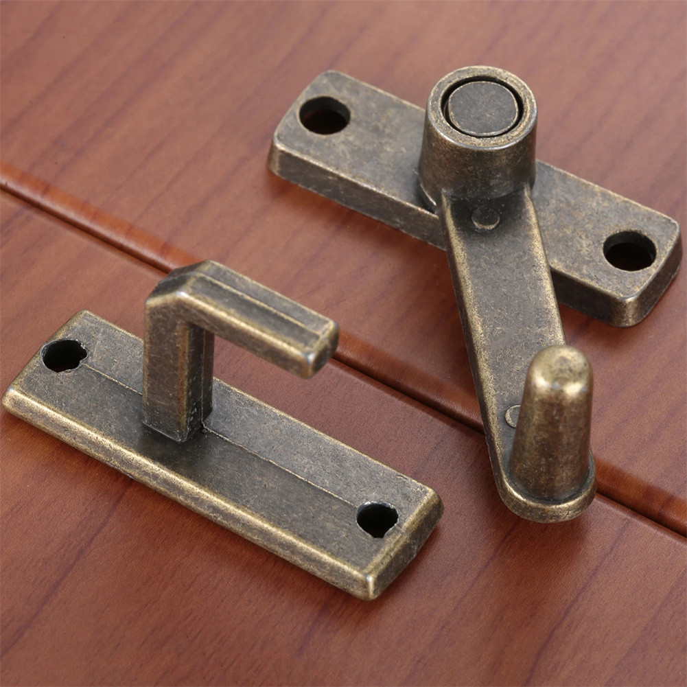 Furniture Sliding Door Hardware - 1세트 청동 슬라이딩 창문 도어 잠금