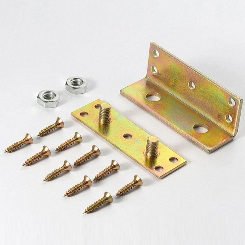 Furniture Hardware Lowes - 1세트(4쌍) 침대 경첩 원목 침대 액세서리