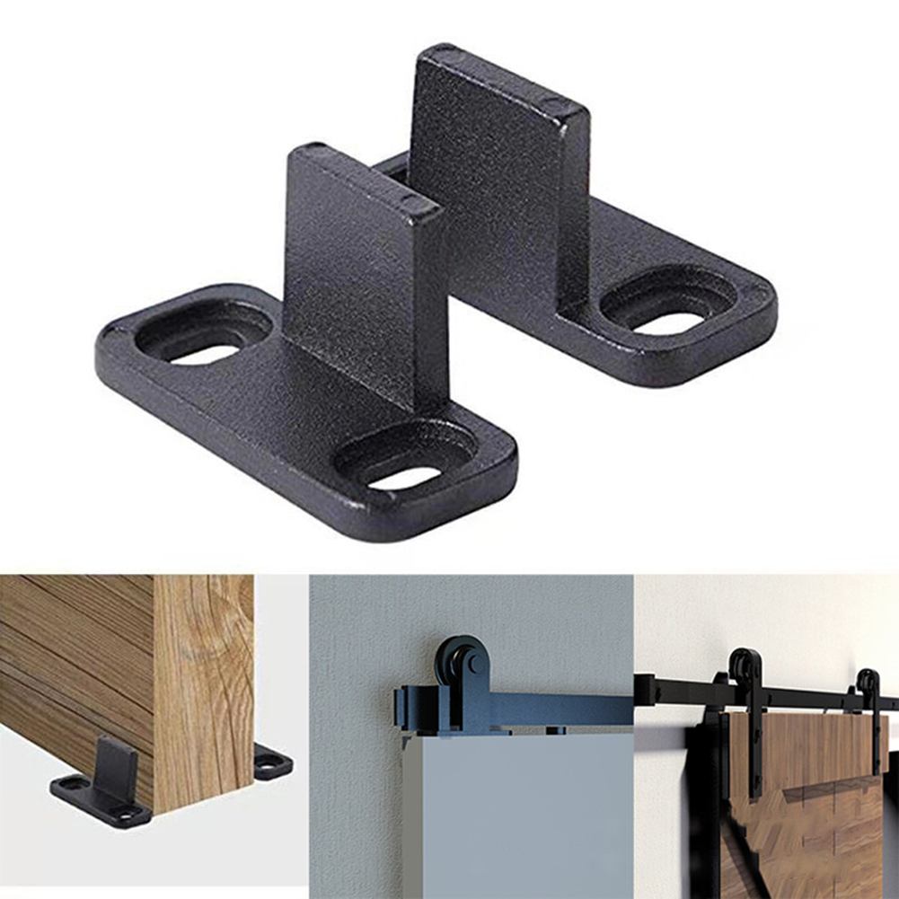 Furniture Hardware Lowes - 1 쌍 바닥 고정 저소음 헛간