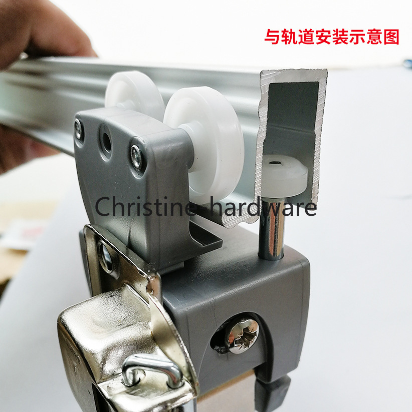 Furniture Hardware Hinges - 옷장 찬장 접이식 문 걸이 휠