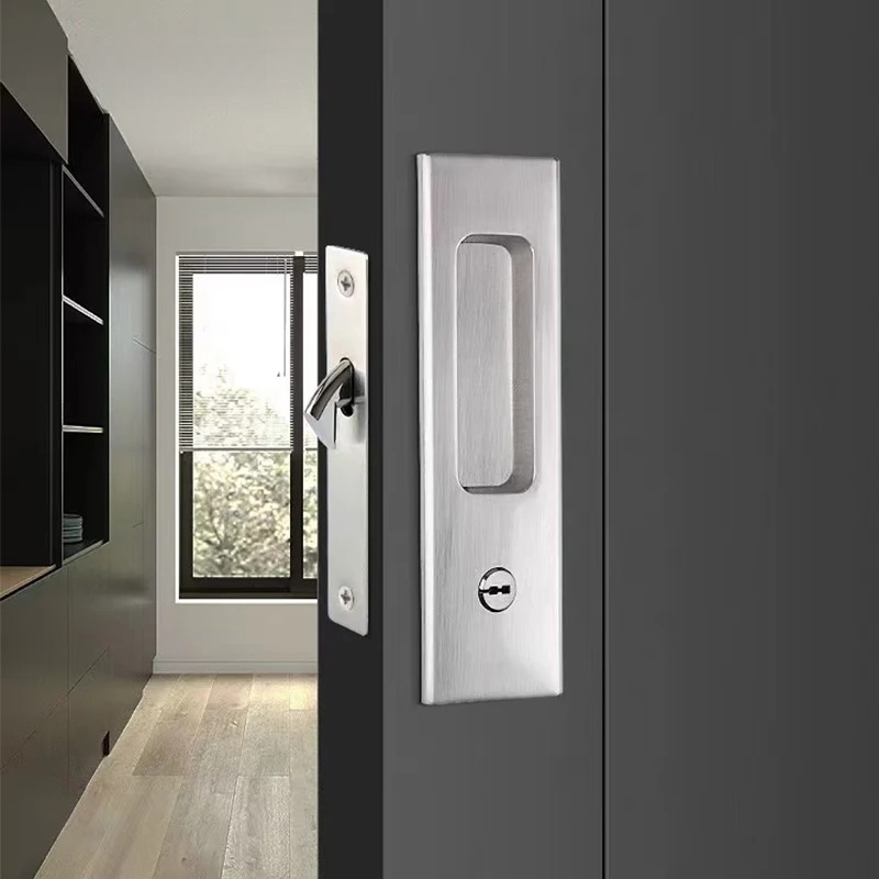 슬라이딩 도어 잠금장치, 숨겨진 나무 문 잠금장치, 어 - Furniture Sliding Door Hardware 리뷰 및 가격