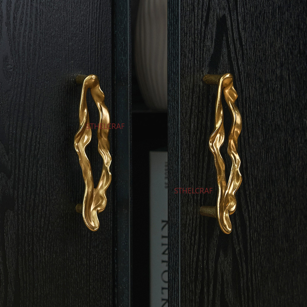 1개 고급 황동 캐비닛 손잡이, 럭셔리한 옷장 문 손잡 - Furniture Hardware High End 리뷰 및 가격
