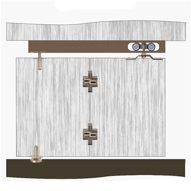 4X 접이식 도어 하드웨어 목재 슬라이딩 도어 풀리 가 - Furniture Hardware Wood 리뷰 및 가격