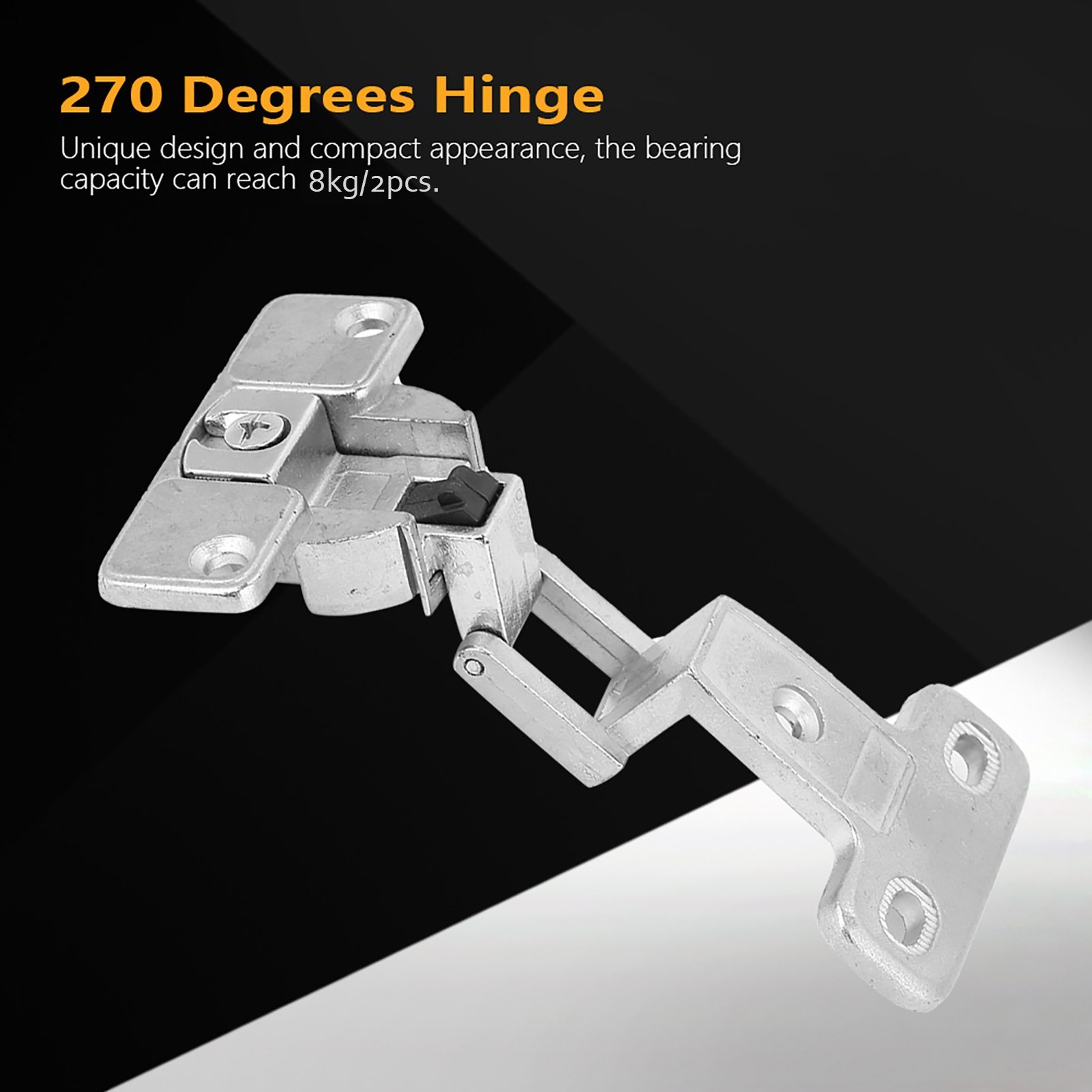 270도 아연 합금 가구 도어 접이식 힌지 고정 액세서 - Furniture Hardware Hinges 리뷰 및 가격