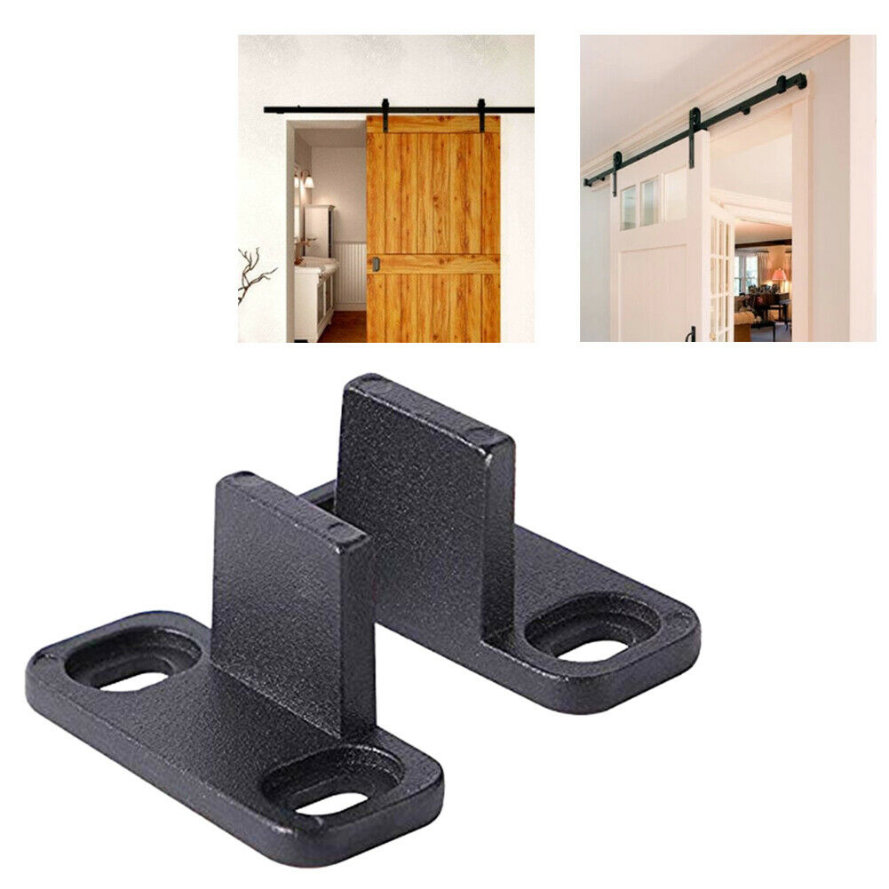 1 쌍 바닥 고정 저소음 헛간 문 바닥 가이드 슬라이딩 - Furniture Hardware Lowes 리뷰 및 가격
