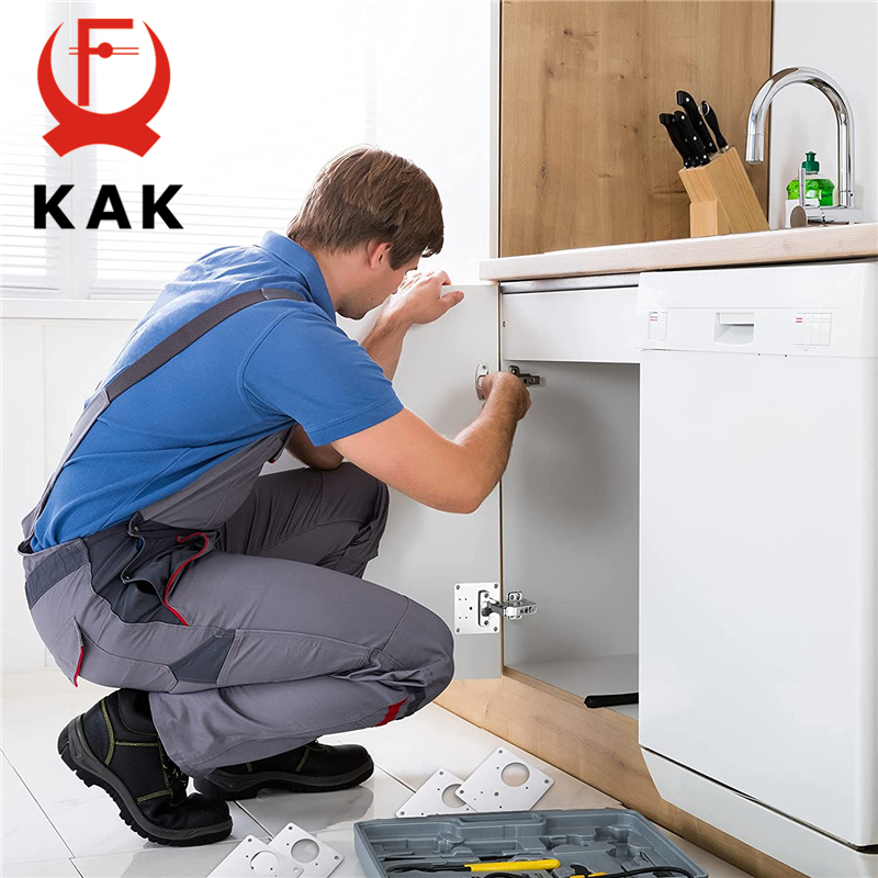 KAK 8pcs 힌지 수리 플레이트 닦았 스테인레스 스 - Furniture Hardware Fixing Screws 리뷰 및 가격