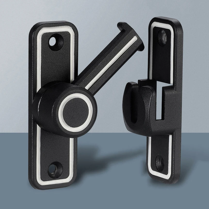 슬라이딩 잠금용 블랙 야광 헛간 문짝 래치 잠금 장치, - Furniture Sliding Door Hardware 리뷰 및 가격