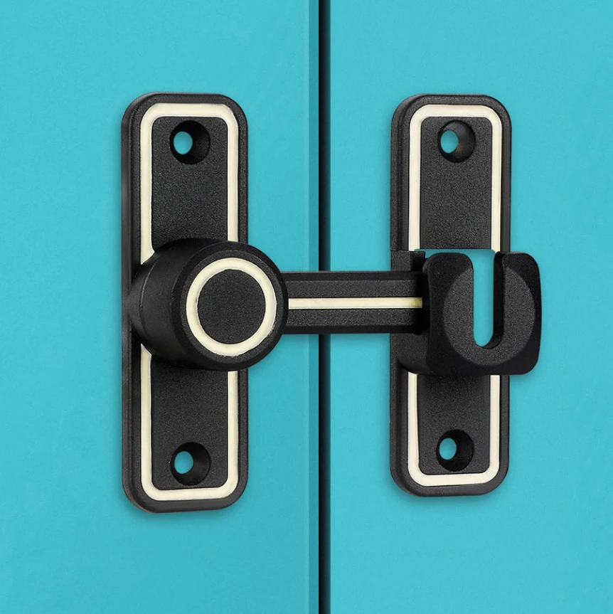 슬라이딩 잠금용 블랙 야광 헛간 문짝 래치 잠금 장치, - Furniture Sliding Door Hardware 리뷰 및 가격