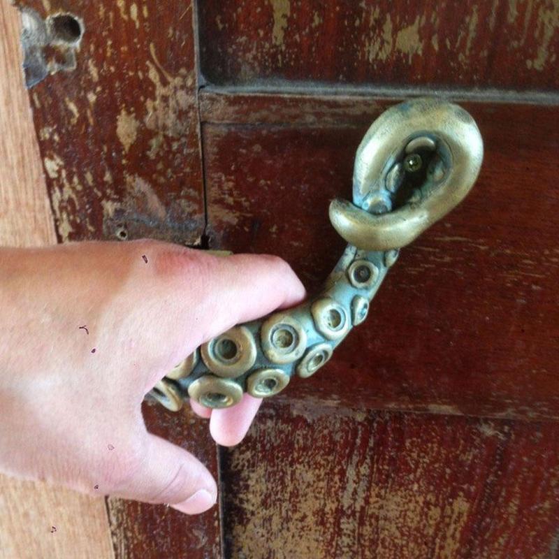 빈티지 문어 문짝 손잡이, 동물 스타일, 야외 후크 가 - Furniture Hardware Restoration 리뷰 및 가격