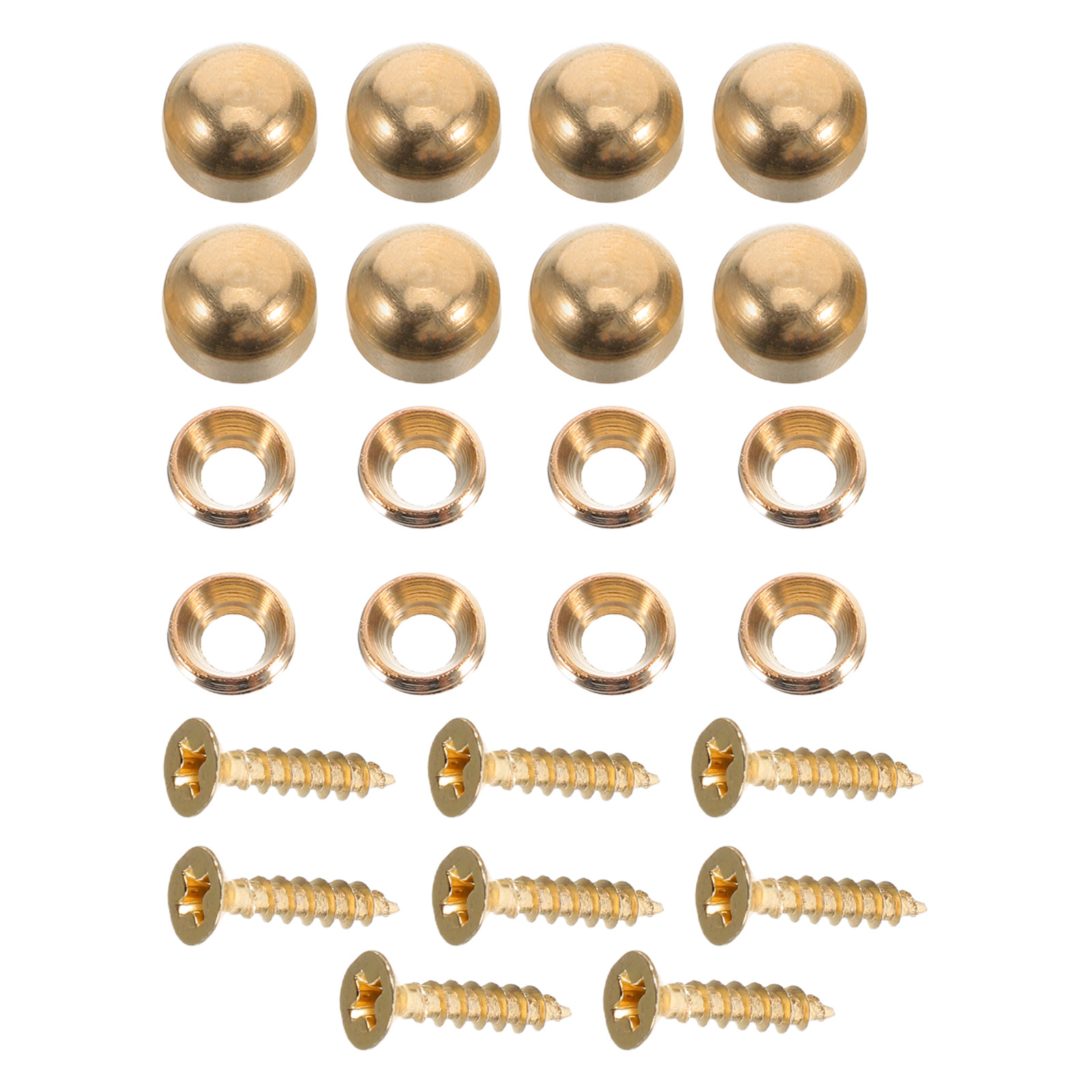 16개 구리 자가탭 나사(장식 캡 포함) 거울 고정 나 - Furniture Hardware Fixing Screws 리뷰 및 가격