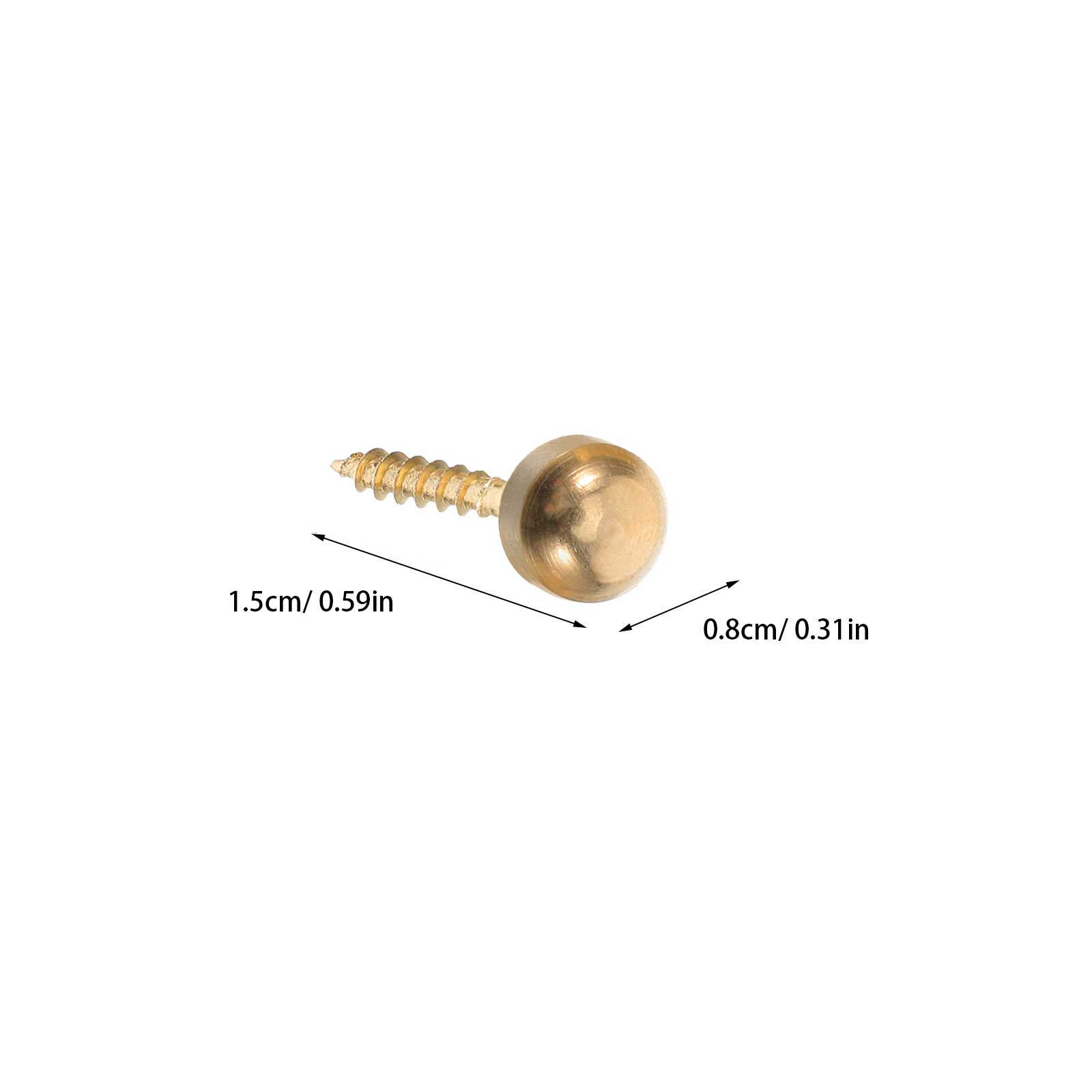 16개 구리 자가탭 나사(장식 캡 포함) 거울 고정 나 - Furniture Hardware Fixing Screws 리뷰 및 가격