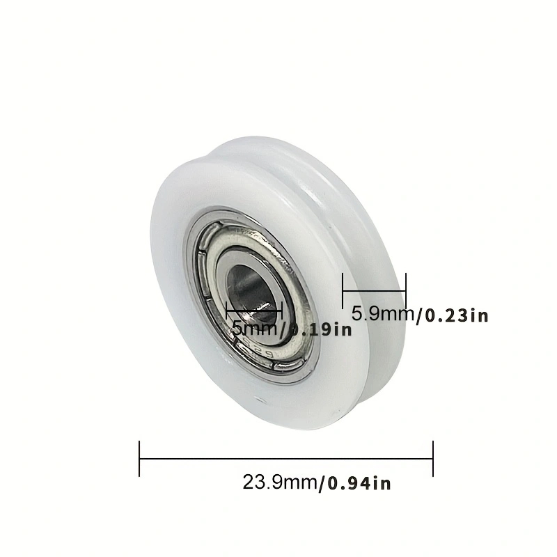 9Pcs U-그루브 나일론 베어링 롤러 5x23.9mm - Furniture Hardware Lowes 리뷰 및 가격