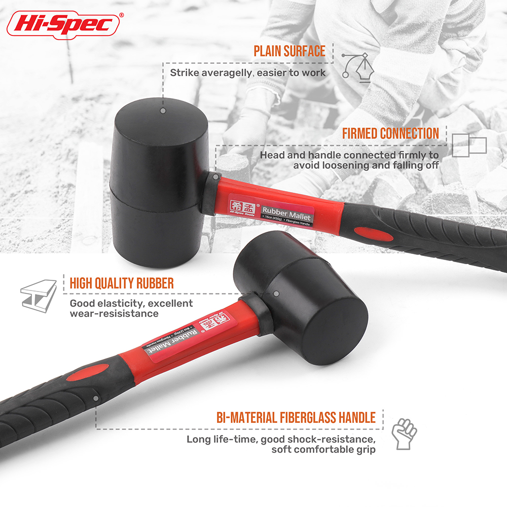 부드러운 표면의 고무 망치 충격 흡수 타격 도구, 자국 - Furniture Joint Hardware 리뷰 및 가격