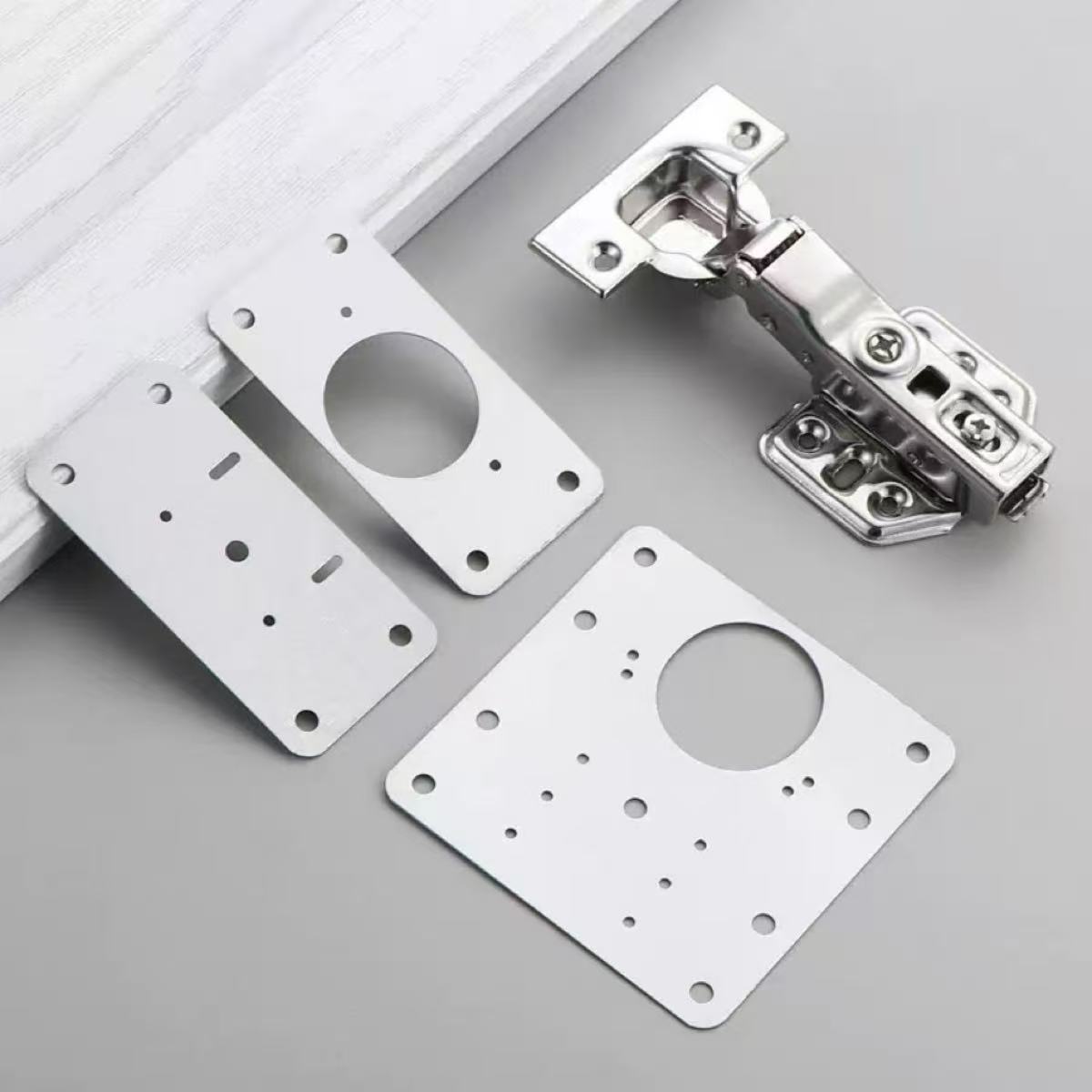 힌지 수리 플레이트 주방 캐비닛 도어 힌지 마운팅 플레 - Furniture Hardware Fixing Screws 리뷰 및 가격