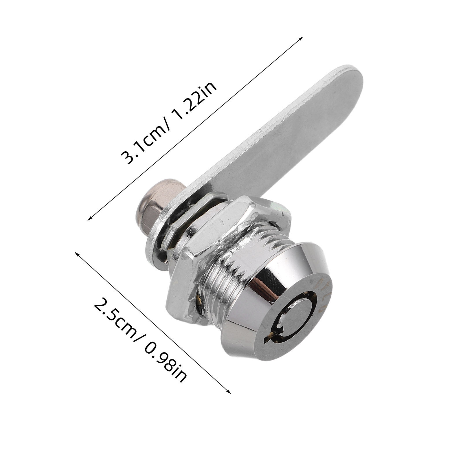 1 세트 아연 합금 캠 잠금 장치 실린더 캐비닛 잠금  - Furniture Hardware Lock 리뷰 및 가격