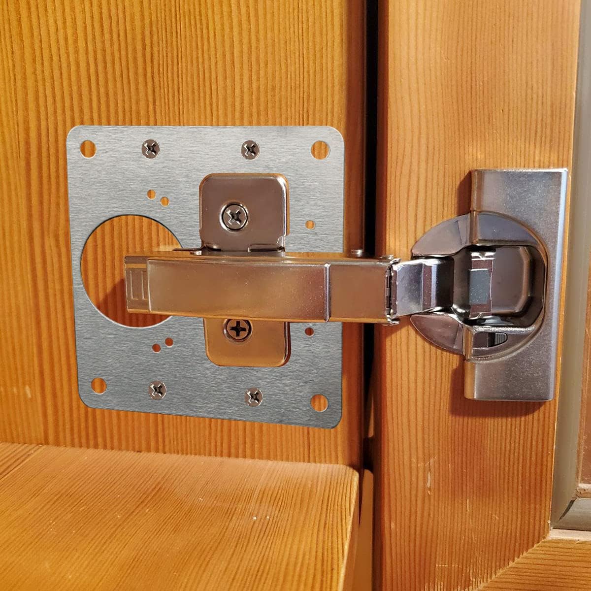 캐비닛 도어 힌지 수리 플레이트 스테인레스 스틸 가구  - Furniture Hardware Fixing Screws 리뷰 및 가격