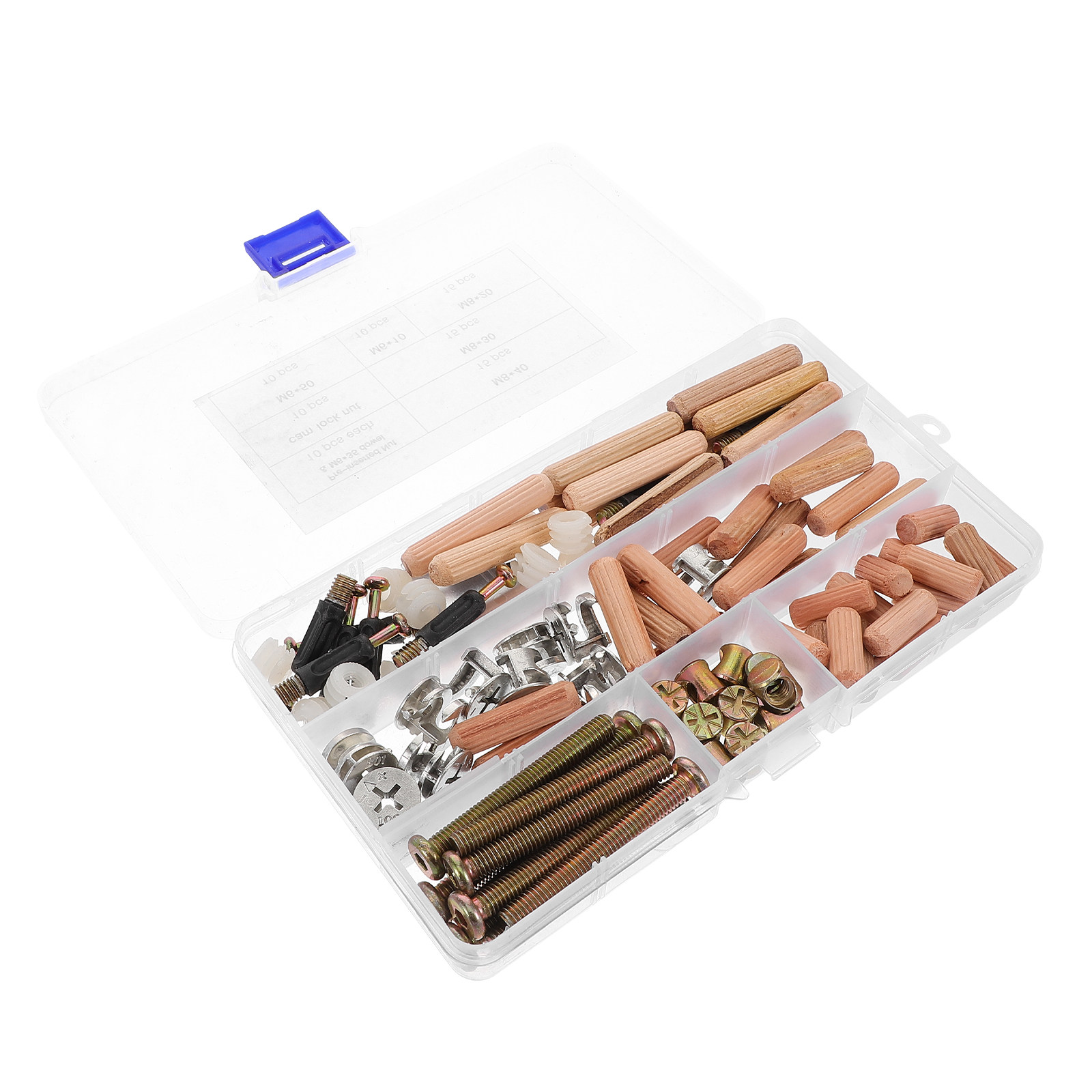 95개 가구 연결 부품 세트 - 이층 침대 조립용 나사 - Furniture Hardware Wood 리뷰 및 가격