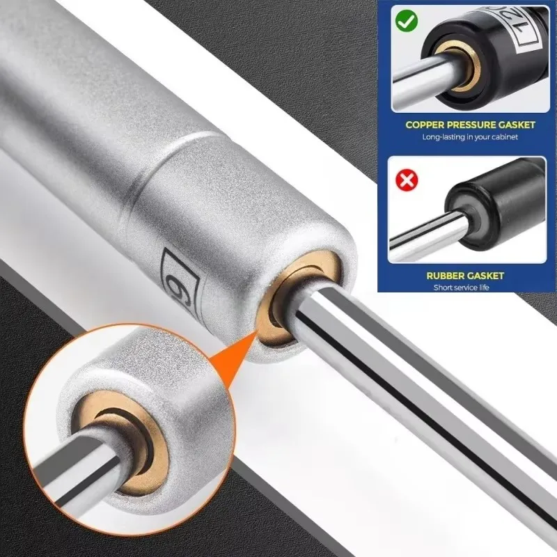 20N-200N 구리 힘 캐비닛 도어 리프트 지원 가스 - Furniture Hardware Hinges 리뷰 및 가격