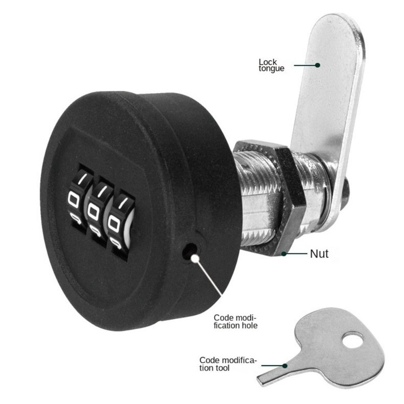서랍 비밀번호 잠금 장치 20/30mm 나사 길이 찬장 - Furniture Hardware Lock 리뷰 및 가격