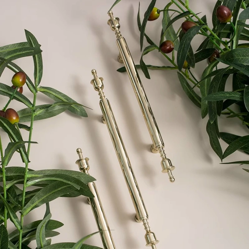 새로운 프랑스어 이탈리아어 하이 엔드 캐비닛 핸들 단단 - Furniture Hardware High End 리뷰 및 가격